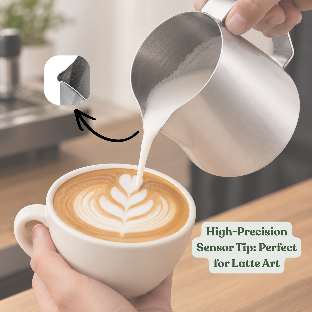 Stainless Steel Milk Pitcher