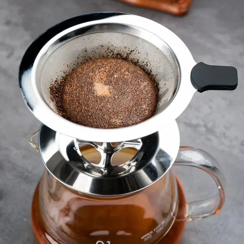 Pour-over coffee dripper set